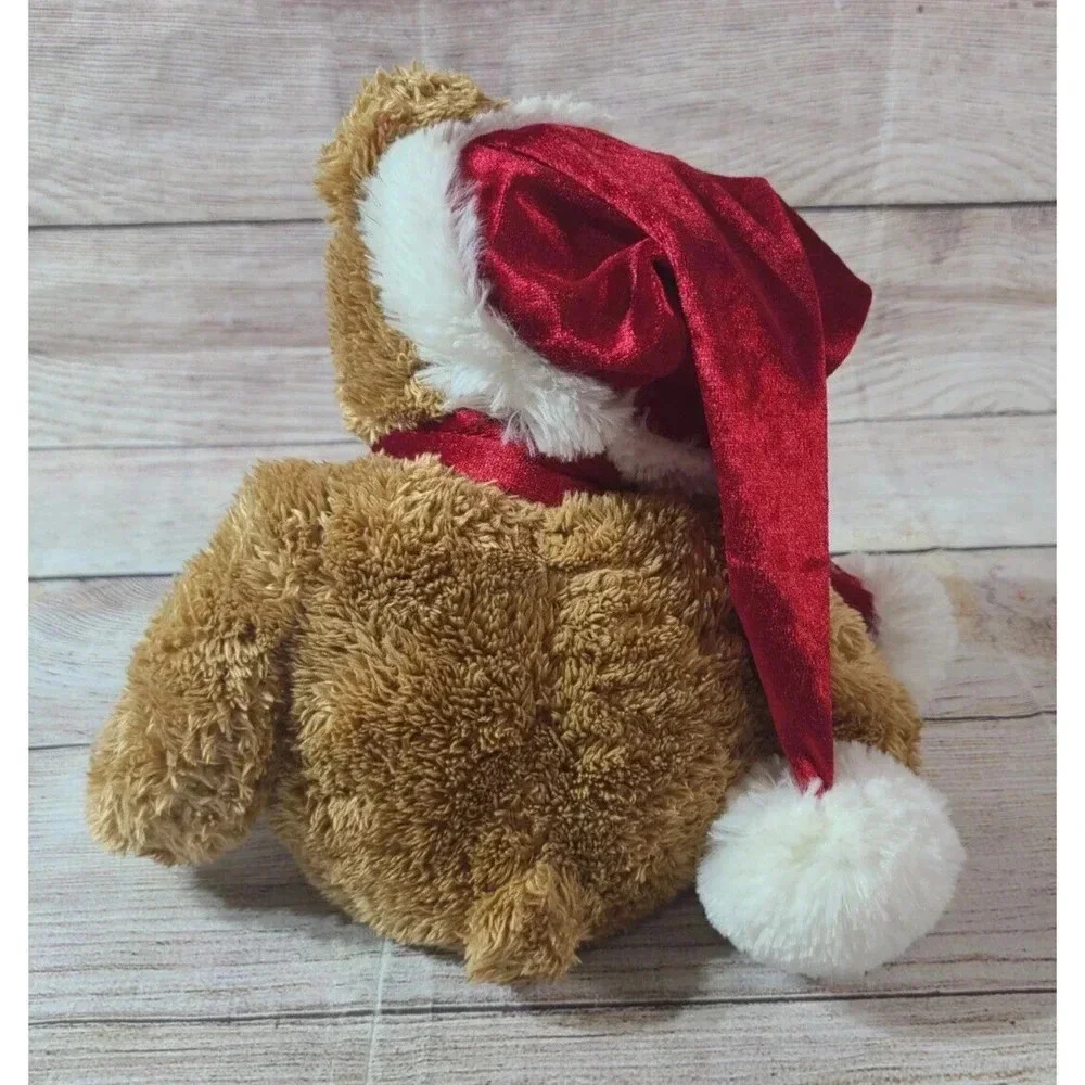 Herrington Bear Company Plush Cheesecake Factory Christmas Santa Teddy Bear 14